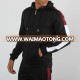 High Quality Gym Clothing Custom White Stripe Slim Fit Custom Plain Mens Tracksuit